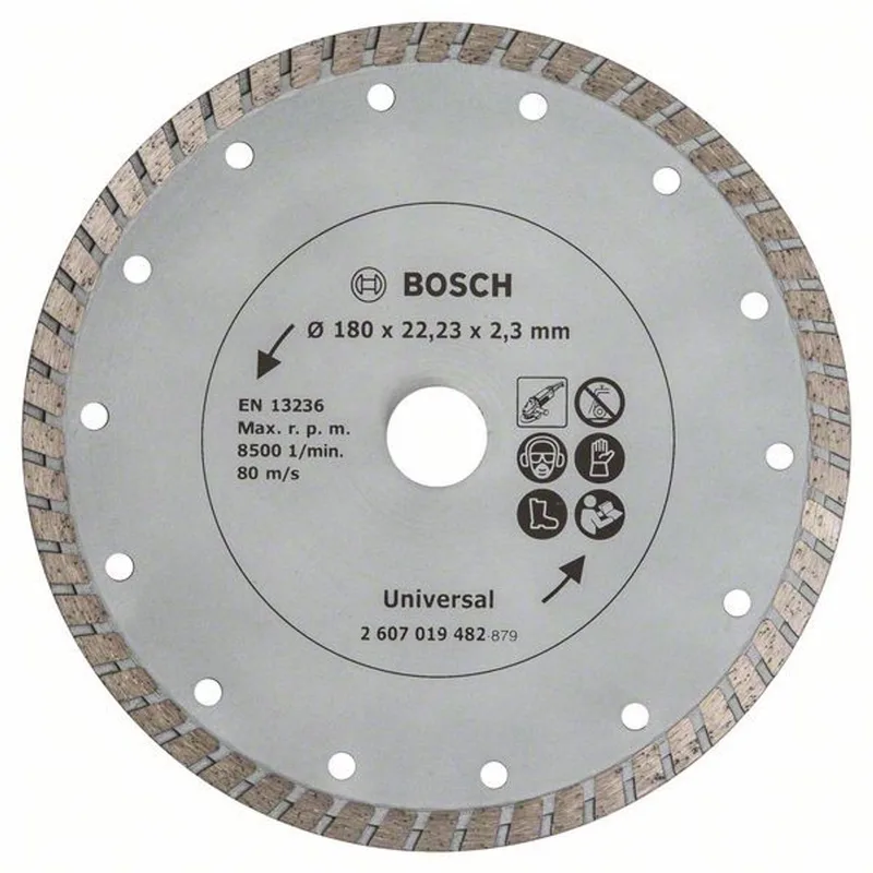 Diamantschijf 180 mm - Turbo von Bosch – Produktbild