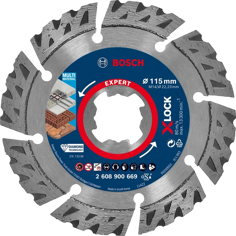 Diamantschijf Best Univer+Met 115/22,23 by Bosch Professional – product image