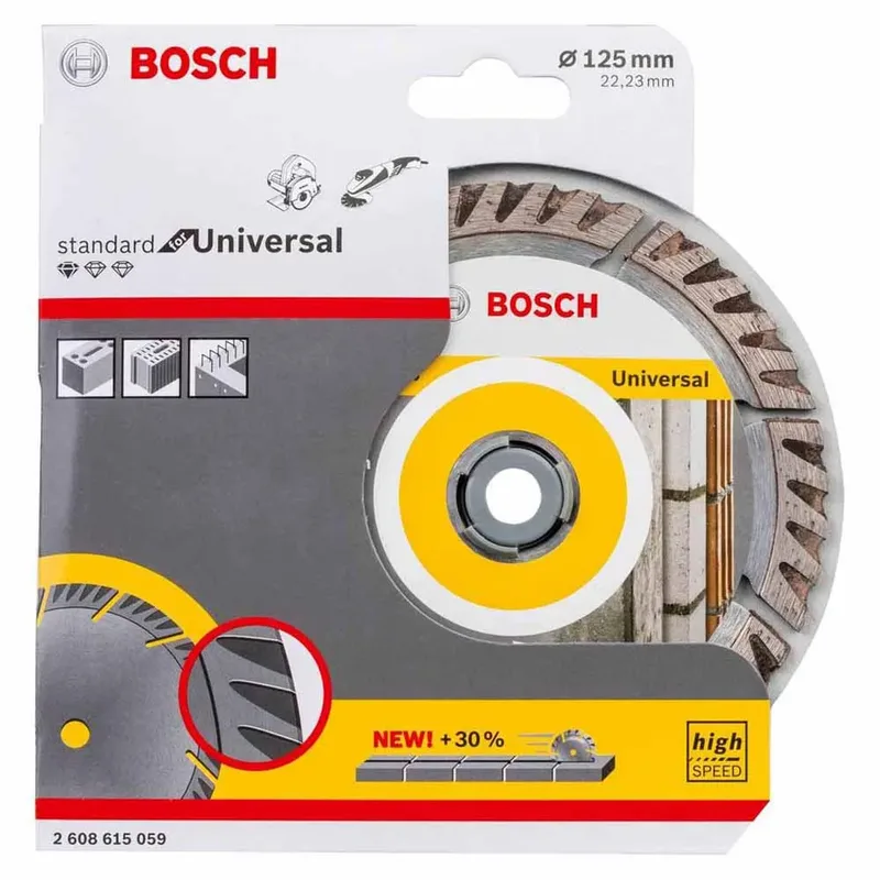 DIAMANTSCHIJF UNIVERSAL 125/22,23 van Bosch – productafbeelding 2 van 4