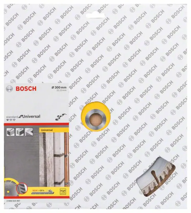Diamanttrennscheibe Standard for Universal 300 x 22,23 x 3,3 x 10 mm de Bosch Professional – image du produit 2 sur 2