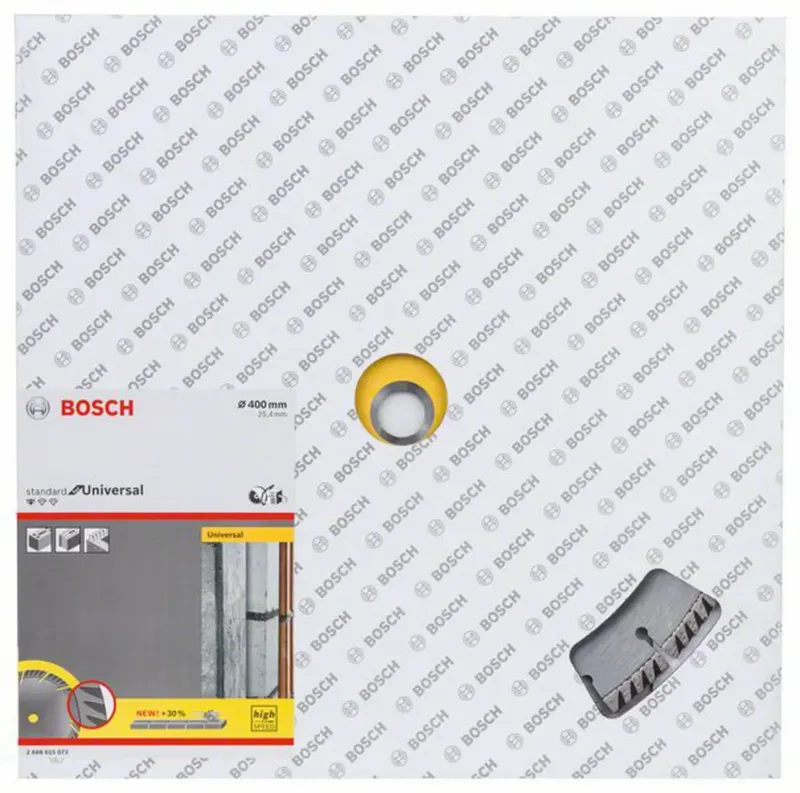 Diamanttrennscheibe Standard for Universal 400 x 25,4 x 3,2 x 10 mm de Bosch Professional – image du produit 2 sur 2