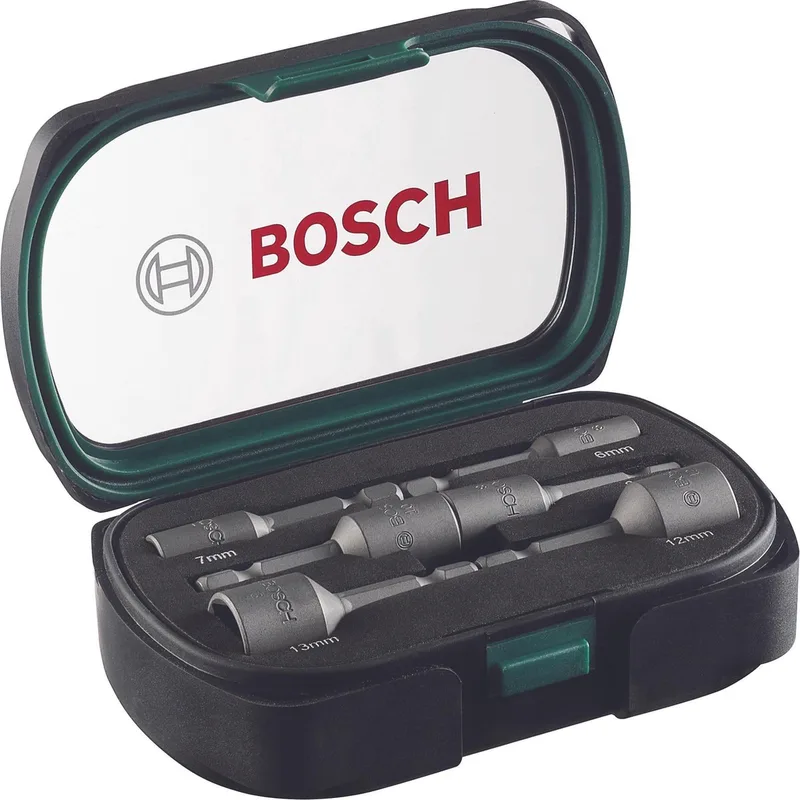 dopsleutelset - 6-delig van Bosch – productafbeelding 1 van 2