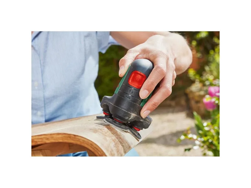 EasyCurvSander 12 Accuschijfschuur- & polijstmachine - Incl. schuurnetten set - Losse body (geleverd zonder 12 V accu en oplader) van Bosch – productafbeelding 5 van 5