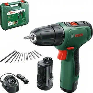 EasyDrill 1200 Accuschroefboormachine - Met dubbele schroefbit en koffer - Met 2x 12 V accu en lader by Bosch – product image 2 of 6
