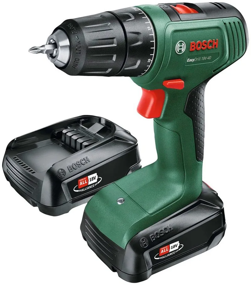 EasyDrill 18V-40 Accuboormachine - Met 2x 18V accu en een lader van Bosch – productafbeelding 3 van 5