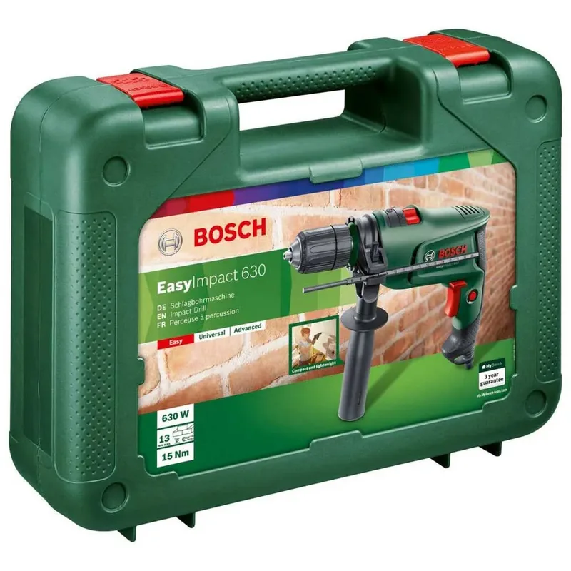 EasyImpact 630 klopboormachine 630 Watt 15 Nm + koffer ( 0603133100 ) von Bosch Home & Garden – Produktbild 3 von 6