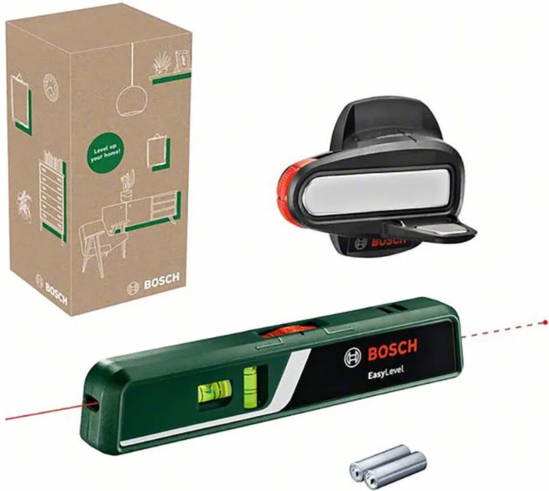 EasyLevel - Lijnlaser - Inclusief Wandhouder en Batterijen by Bosch Home & Garden – product image