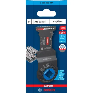 Expert Aiz 32 Ait Metalmax Metalmax 32 X 40 Mm Zaagblad Voor Multitool 5 Eenheden by Bosch Professional – product image 3 of 3