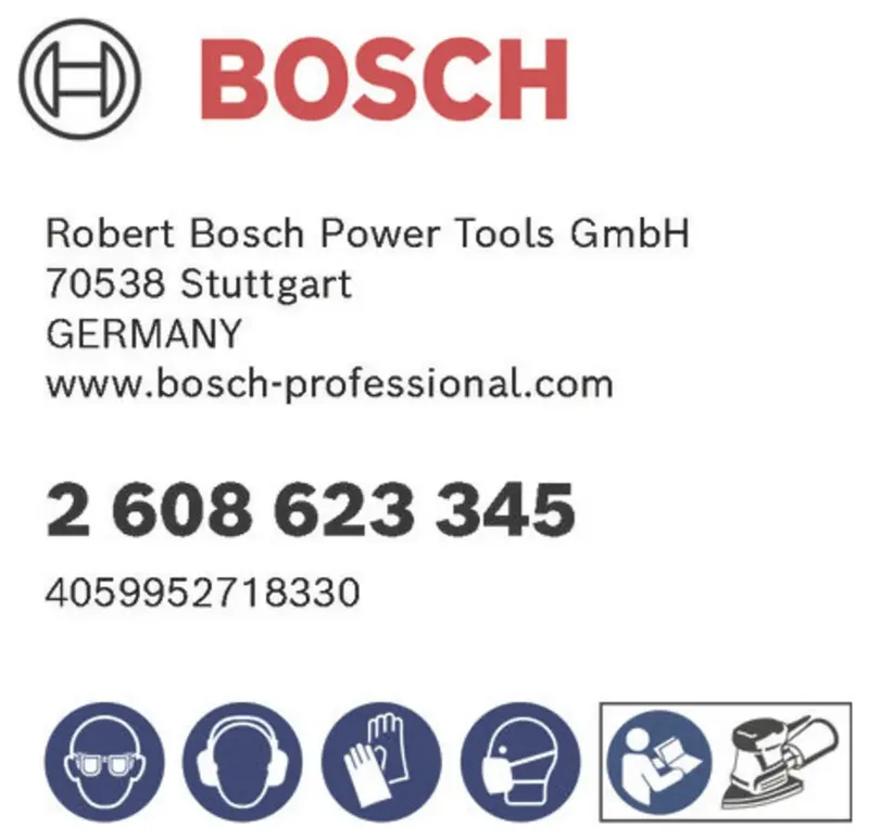 EXPERT C430 Schleifpapier-Set, K40/80/120/180/240, 100x150mm, 50-tlg. fra Bosch Professional – produktbillede 2 af 2