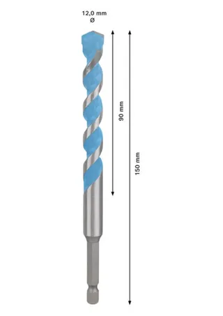 Expert Hex-9 Multi Construction 12 X 90 X 150 Mm Multimateriaalboor by Bosch Professional – product image 2 of 2