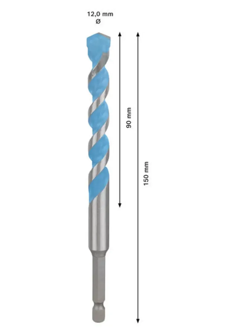 Expert Hex-9 Multi Construction 12 X 90 X 150 Mm Multimateriaalboor by Bosch Professional – product image 2 of 2