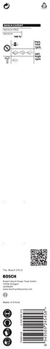 Accessories 2608902354 2608902354 Multifunctionele boor 6.5 mm 1 stuk(s) van Bosch – productafbeelding 3 van 3