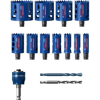 Expert Multi Material Power Change Plus 20/22/25/32/35/40/44/51/60/68/76 X 60 Mm Holle Boor 14 Eenheden by Bosch Professional – product image 1 of 4