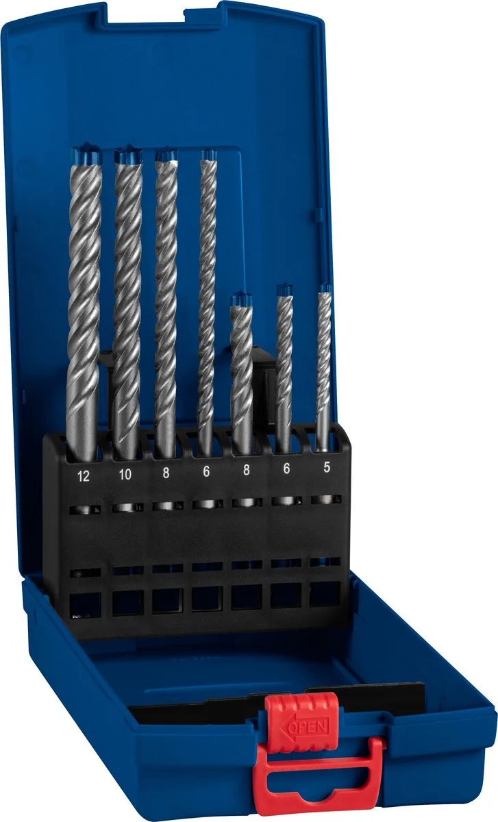 Expert SDS plus-7X boorset - 7-delige hamerboorset - in ProBox by Bosch – product image 1 of 6