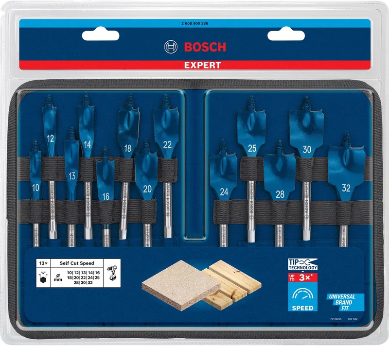 Expert SelfCut Speed boorset - 13-delige houtborenset by Bosch Professional – product image 1 of 6