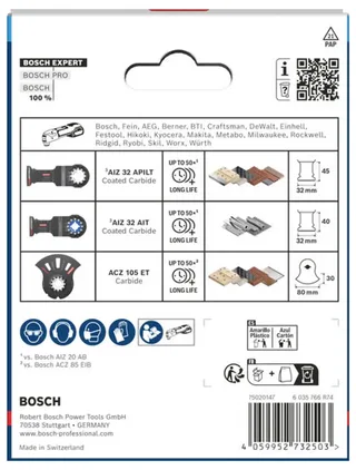 EXPERT Starlock Sägeblatt Set, 3-tlg. by Bosch – product image 2 of 2