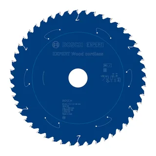 Bosch Lame De Scie Circulaire Pour Bois Expert Wood Cordless 216 X 1.7/1.2 X 30 Mm T48 de Bosch Professional – image du produit 1 sur 2