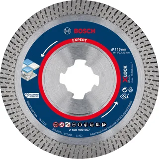 EXPERT X-LOCK DIAMANTSCHIJF HARD CERAMIC 115 X 2223 X 14 X 10 MM by Bosch – product image 1 of 6