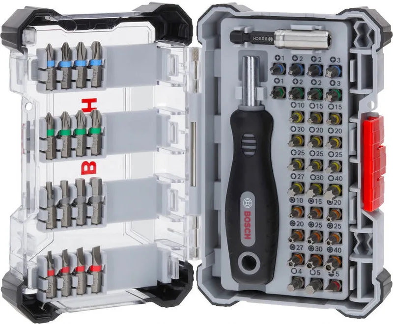 Extra Hard Serie - 50-delige Bitset - Magnetische Houder - S2 Staal by Bosch Professional – product image
