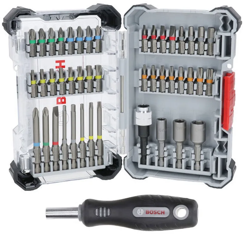 Extra harde schroevendraaierset 44+1 st - 2607017732 van Bosch – productafbeelding 1 van 5
