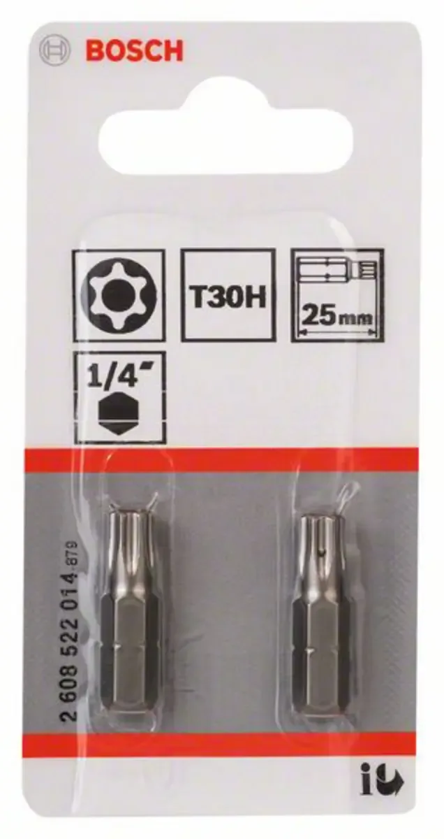 Extra Harde Torx-bit 2 stuks. fra Bosch – produktbillede