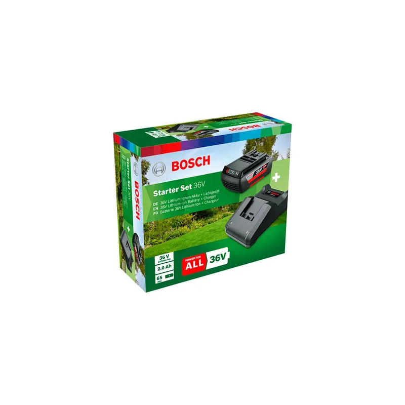 Diy Chargeur Et Batterie Starter Kit 36v 2.0ah de Bosch Home & Garden – image du produit 4 sur 4