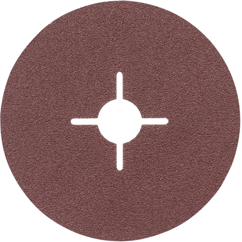 Fiberschuurschijf voor haakse slijpmachine, korund 125 mm, 22 mm, 80 by Bosch Home & Garden – product image
