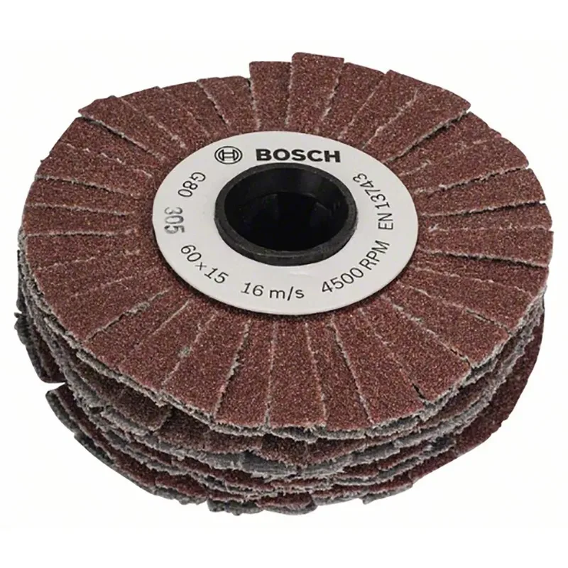 Flexibele Multitool Schuurbrush Met Meerdere Bladen Gr 80 15 Mm by Bosch – product image