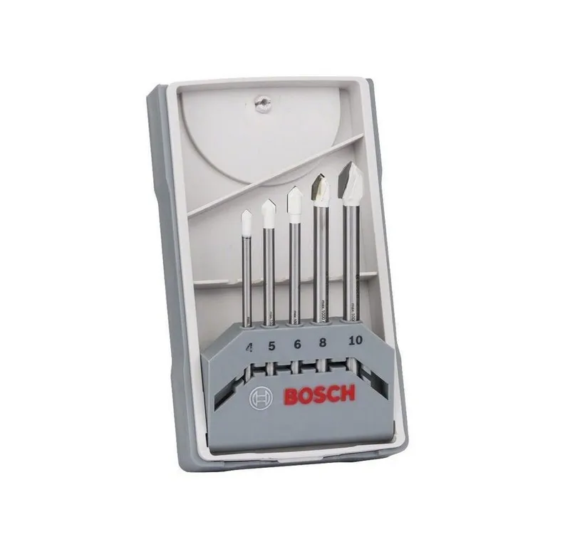 Fliesenbohrer CYL-9 Ceramic Fliesenbohrer-Sets, 5-teilig, Fliesenbohrer by Bosch Professional, Silver – product image 1 of 3
