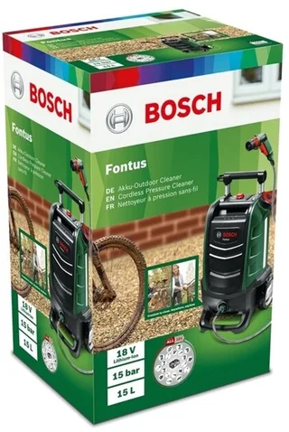 Fontus Hogedrukreiniger - Zonder 18V accu en lader van Bosch – productafbeelding 1 van 6