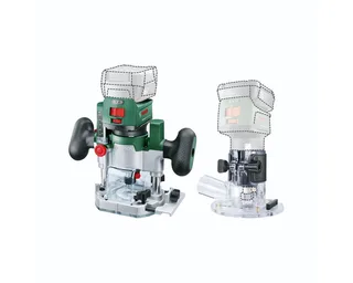 Fräse Router Combi Set Oberfräse von Bosch, Grün, Silber – Produktbild 2 von 4