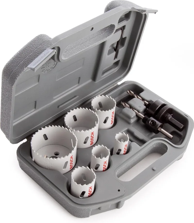 Gatzagenset | Bi-Metaal | 9-delige elektricien set, Progressor gatzagen de Bosch Professional – image du produit
