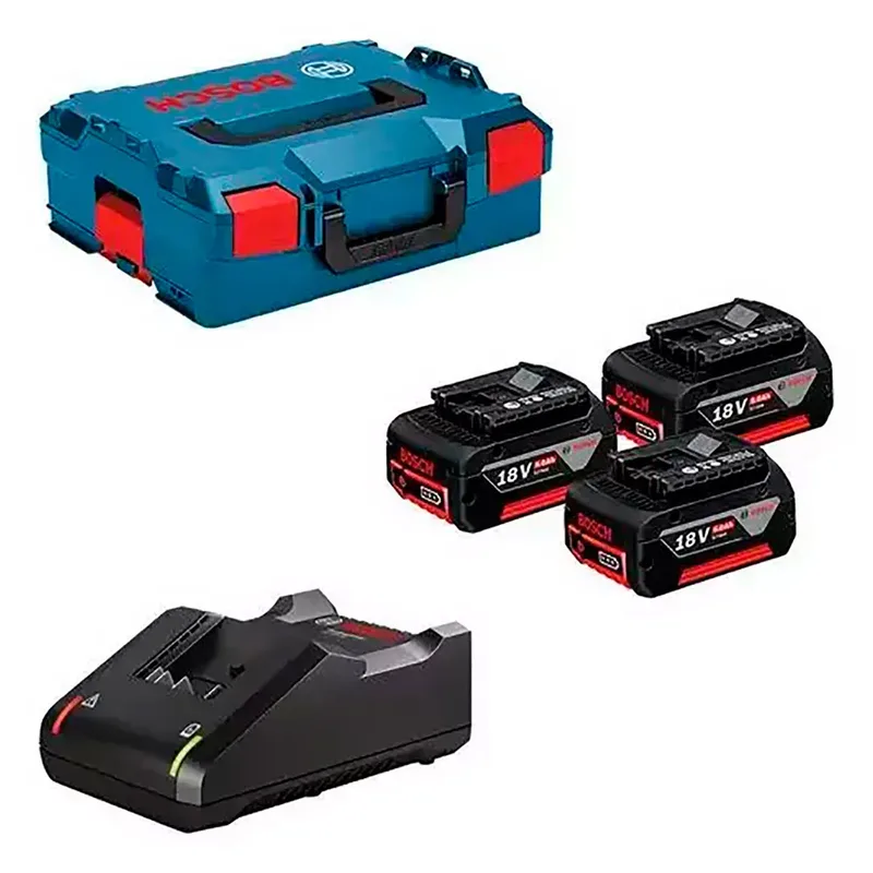 Batterie Et Chargeur Gba 18v 5.0ah(3x)+gal 18-40 Cv L-boxx de Bosch Professional – image du produit