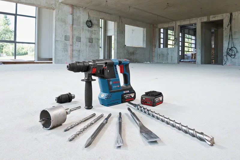 GBH 18V-26 F accu boorhamer met SDS plus Solo in L-doos - 0... de Bosch Professional – image du produit 5 sur 5