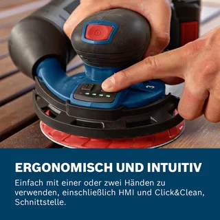 Gex 18V-150-3 Solo L-Boxx Accu-Excenterschuurmachine (accu schuurmachine) van Bosch – productafbeelding 1 van 6