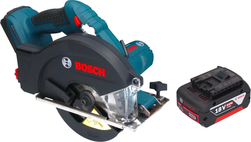 GKM 18V-50 Professionele accu metaalcirkelzaag 18 V 136 mm borstelloos + 1x accu 5.0 Ah - zonder oplader de Bosch Professional – image du produit