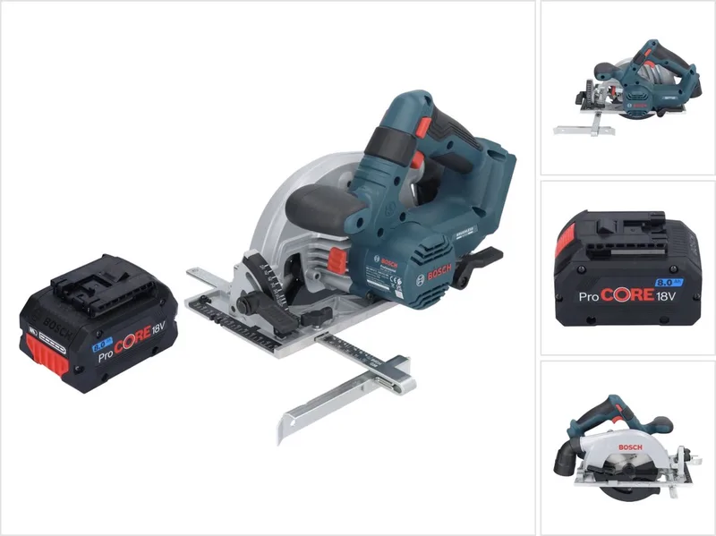 GKS 18V-57-2 Professionele accucirkelzaag 18 V 165 mm borstelloos + 1x ProCORE accu 8.0 Ah - zonder oplader von Bosch Professional – Produktbild