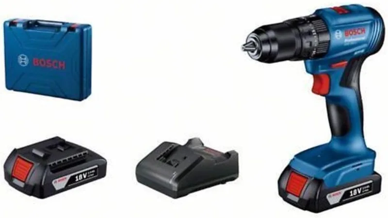 GSB 185-LI - Boorhamer - 21Nm - 2x2,0 Ah - Borstelloze Motor de Bosch Professional – image du produit