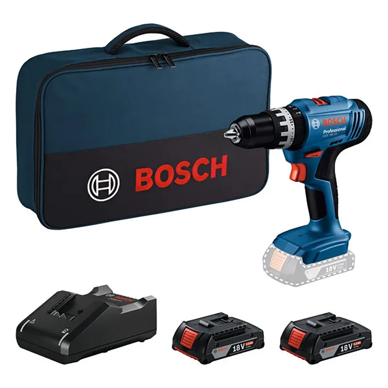 Gsb 18v-25 + 2 Bat 2.0 + Mal Lona Boorhamer by Bosch – product image 1 of 6