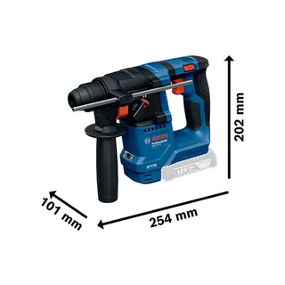 Bosch Kit D´outils électriques Gsb18v-25+gbh18v-18+gws18v-8(125)+2x4.0 de Bosch Professional – image du produit 3 sur 6