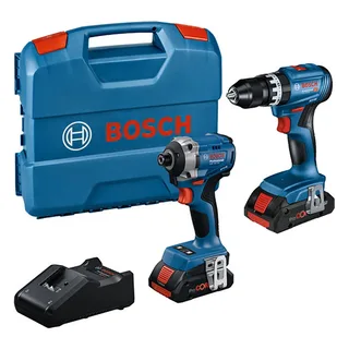 Gsb18v-45+gdr18v-215+2xpc4.0ah+ Gal +lc Elektrische Gereedschapset de Bosch Professional – image du produit 1 sur 6