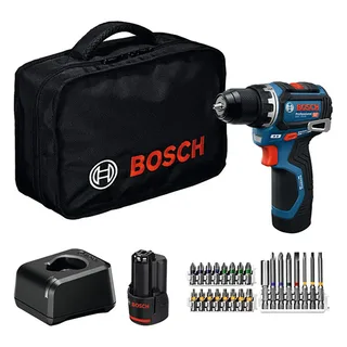 Gsr 12v-32 + 2 Bat 2.0+ 24 Ac+ Mal Lona Elektrischer Schraubendreher von Bosch Professional – Produktbild 1 von 6