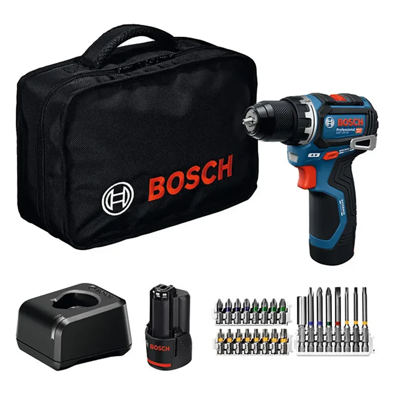 Gsr 12v-32 + 2 Bat 2.0+ 24 Ac+ Mal Lona Elektrischer Schraubendreher von Bosch Professional – Produktbild 1 von 6