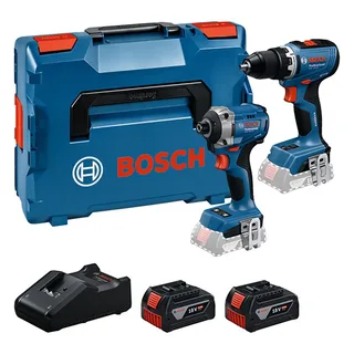 Gsr 18v-65 + Gdr 18v-215+2x5.0ah+gal+ Lb Elektrische Gereedschapset från Bosch Professional – produktbild 1 av 6