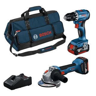 Gsr 8v-45+gws18v-8+2x4.0ah+bolsa Elektrische Gereedschapset de Bosch Professional – image du produit 1 sur 6