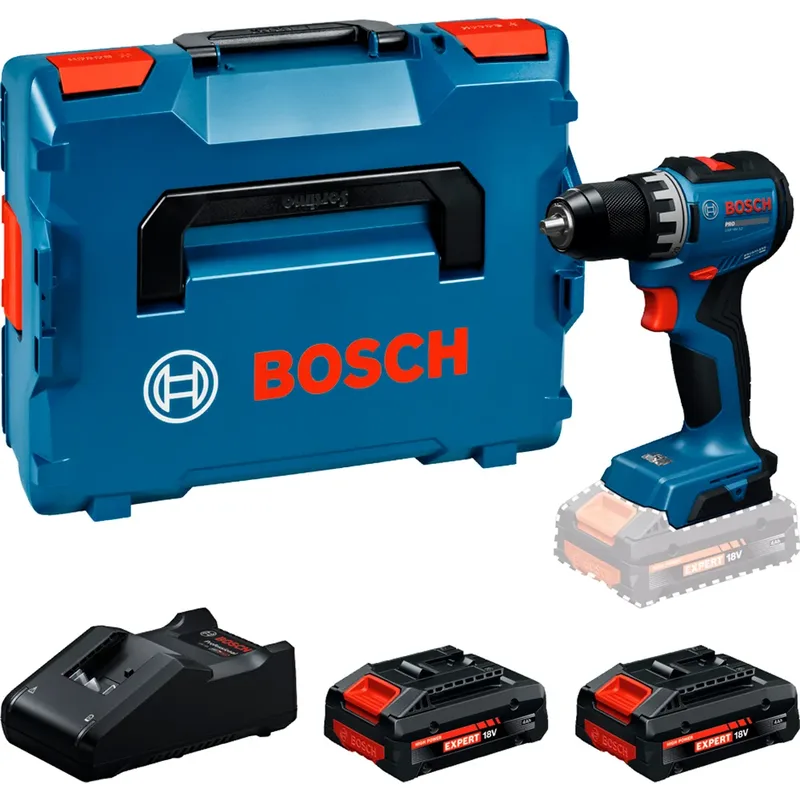 Tournevis électrique Gsr18v-52 2x Exba18v-40 Lboxx de Bosch Professional – image du produit