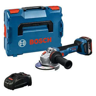 Gws 18v-11 S (125)+ 1 Bat 5.0 + L-boxx Haakse Slijper de Bosch Professional – image du produit 1 sur 6