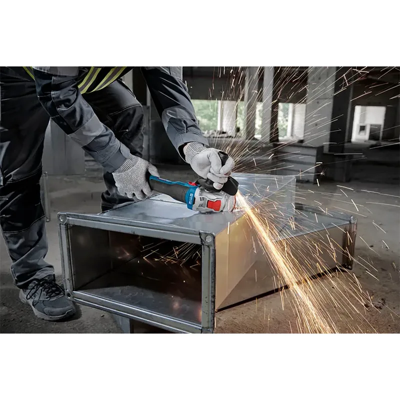 Gwx 18v-8 (125 Mm) + 2 Bat 4.0+ Lboxx Haakse Slijper de Bosch – image du produit 4 sur 6