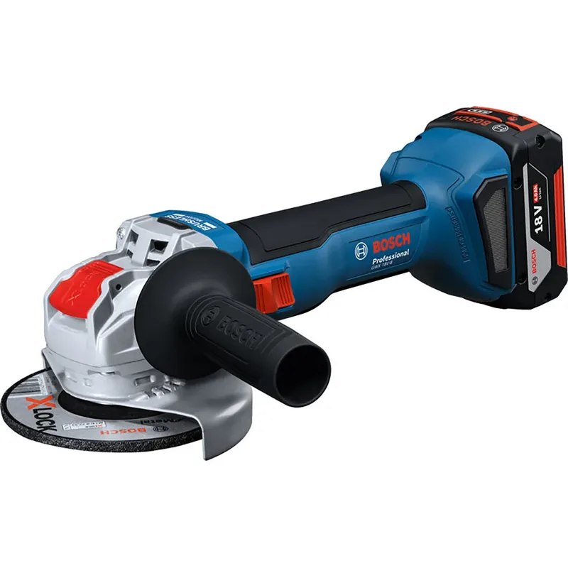 Gwx 18v-8 (125 Mm) + 2 Bat 4.0+ Lboxx Haakse Slijper de Bosch – image du produit 2 sur 6