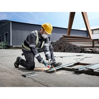 Gwx 18v-8 (125 Mm) + 2 Bat 4.0+ Lboxx Haakse Slijper de Bosch – image du produit 5 sur 6